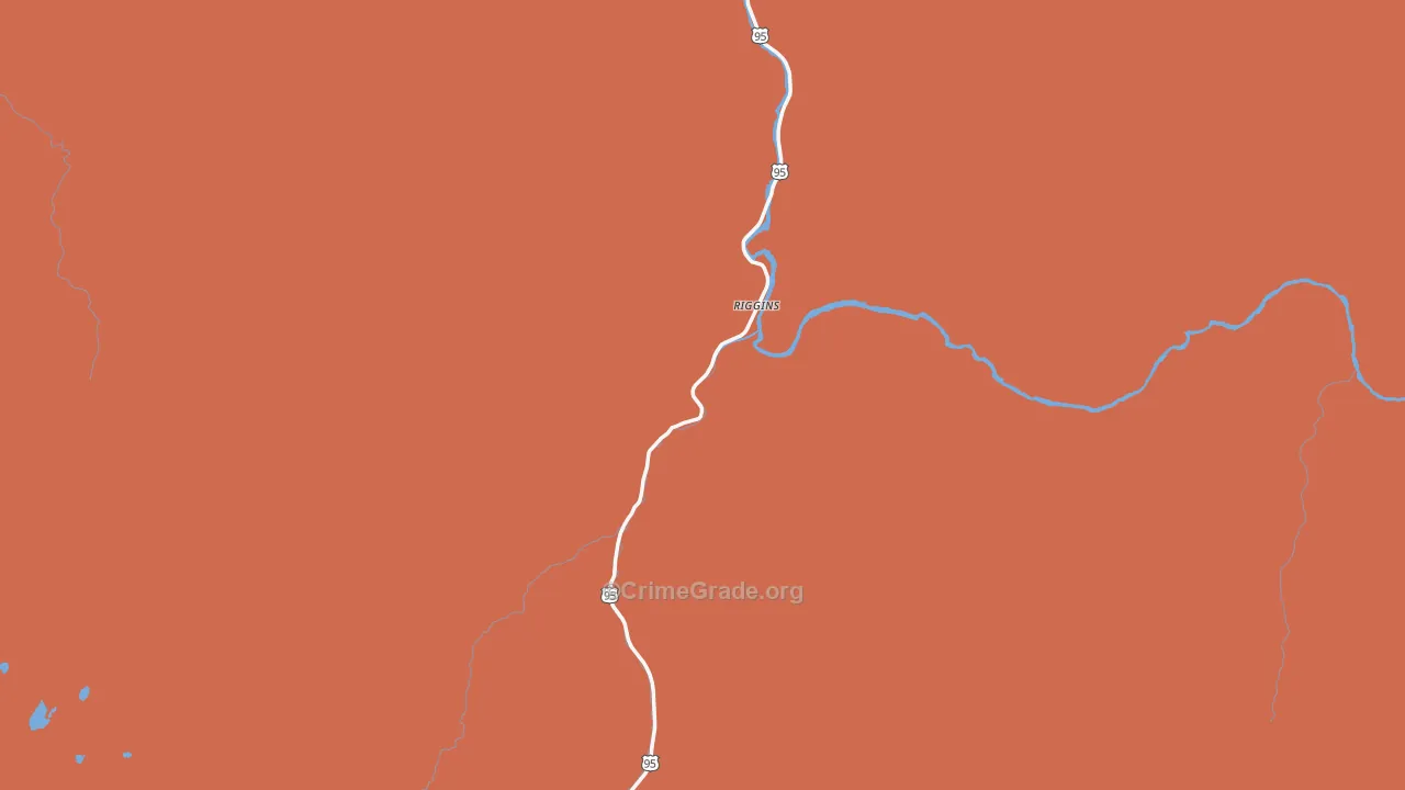 83549, ID Map of Drug-Related Crime Rates
