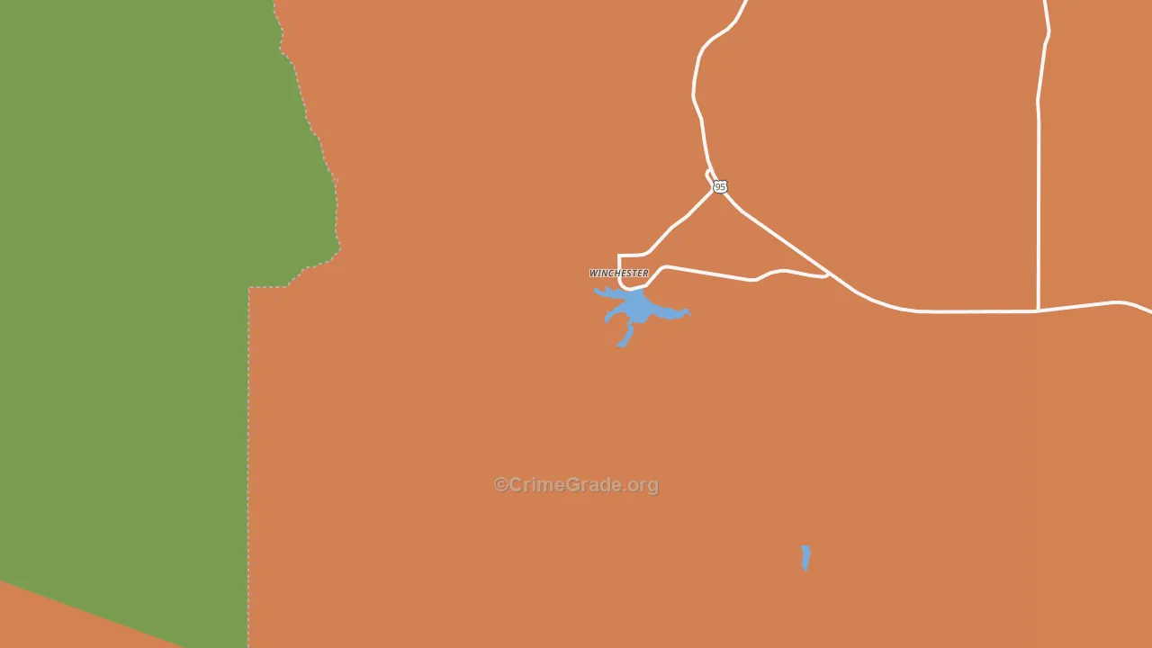 83555, ID Map of Drug-Related Crime Rates