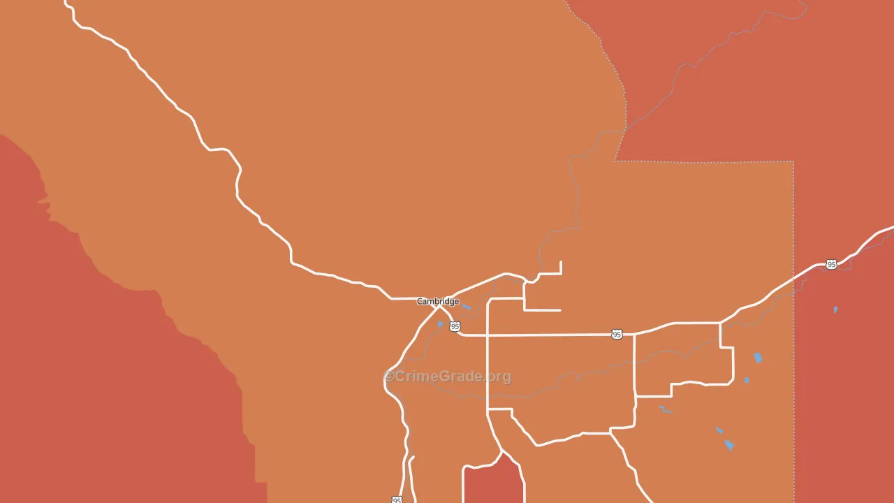 83610, ID Map of Drug-Related Crime Rates