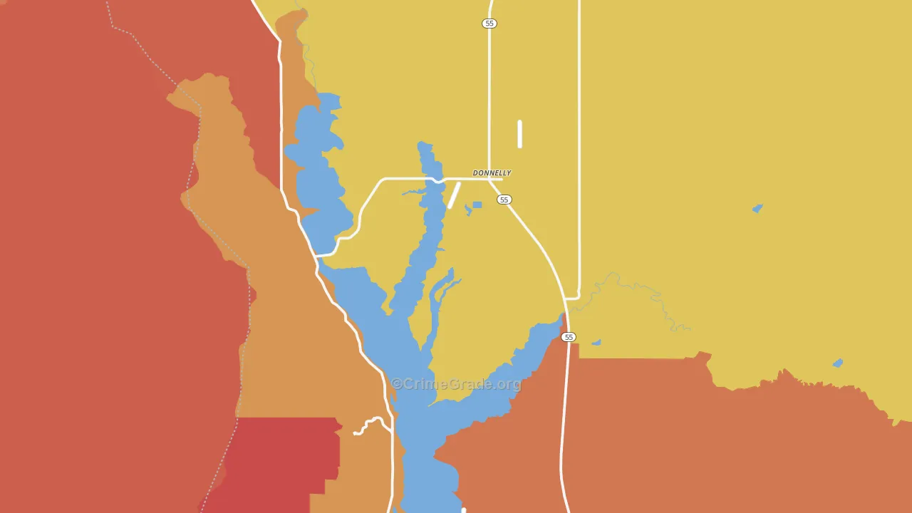 83615, ID Map of Drug-Related Crime Rates