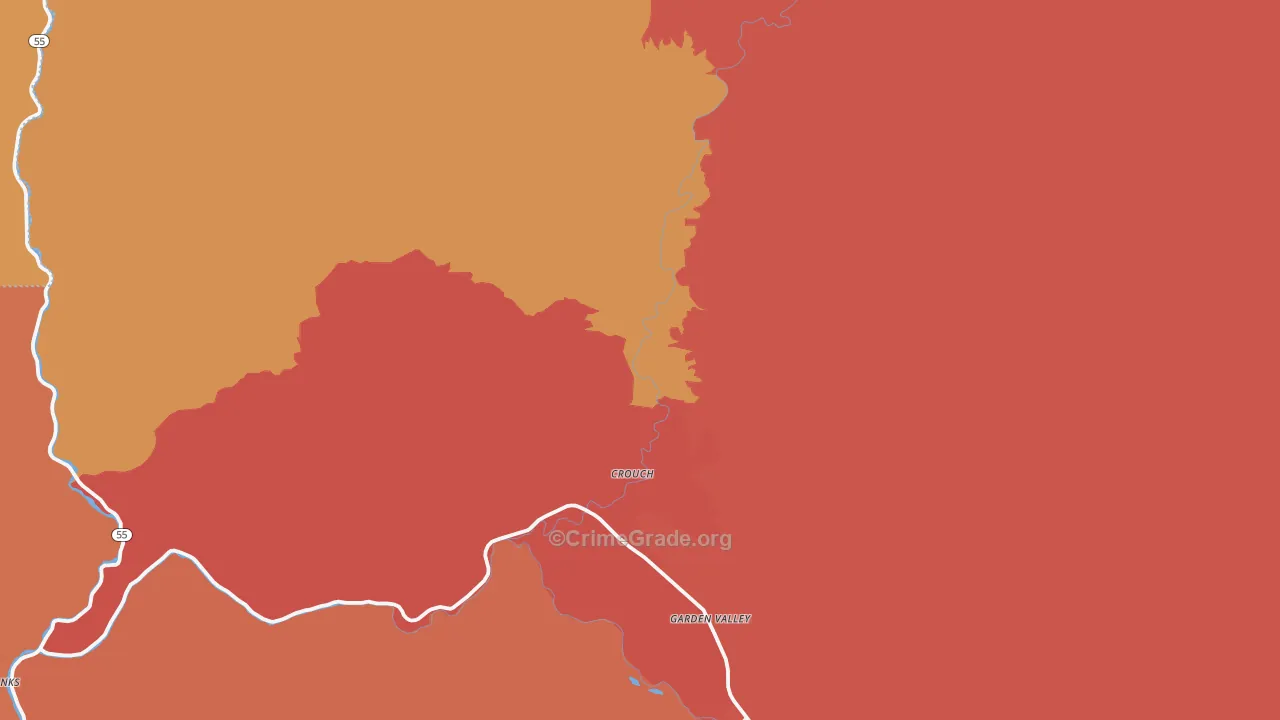 83622, ID Map of Drug-Related Crime Rates