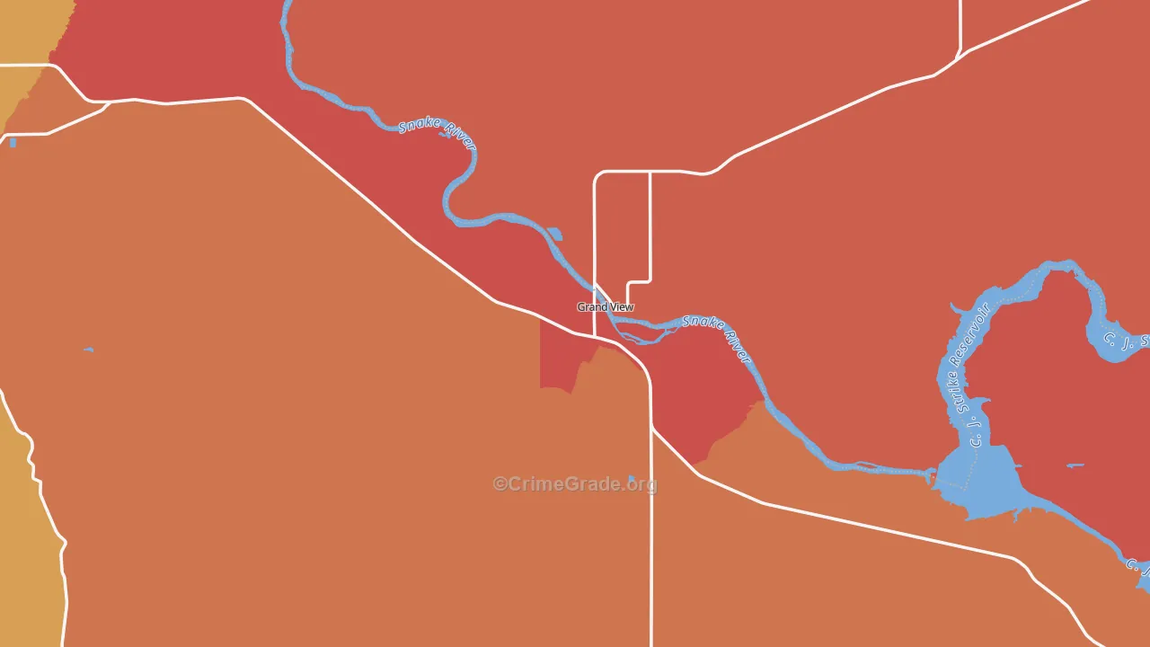83624, ID Map of Drug-Related Crime Rates