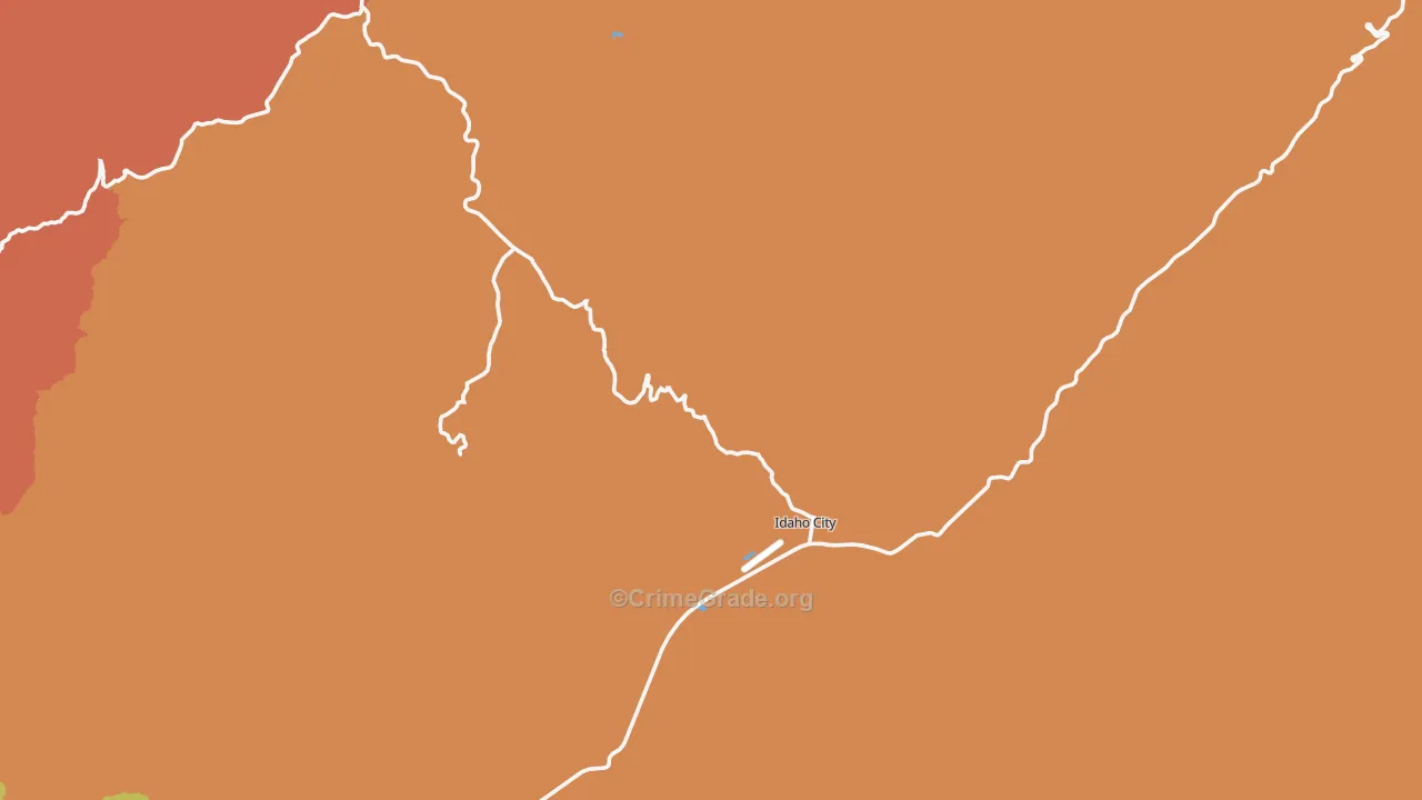 83631, ID Map of Drug-Related Crime Rates