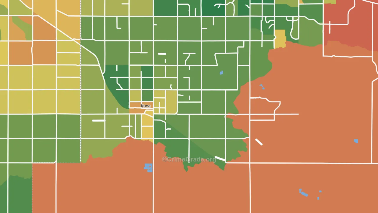 83634, ID Map of Drug-Related Crime Rates