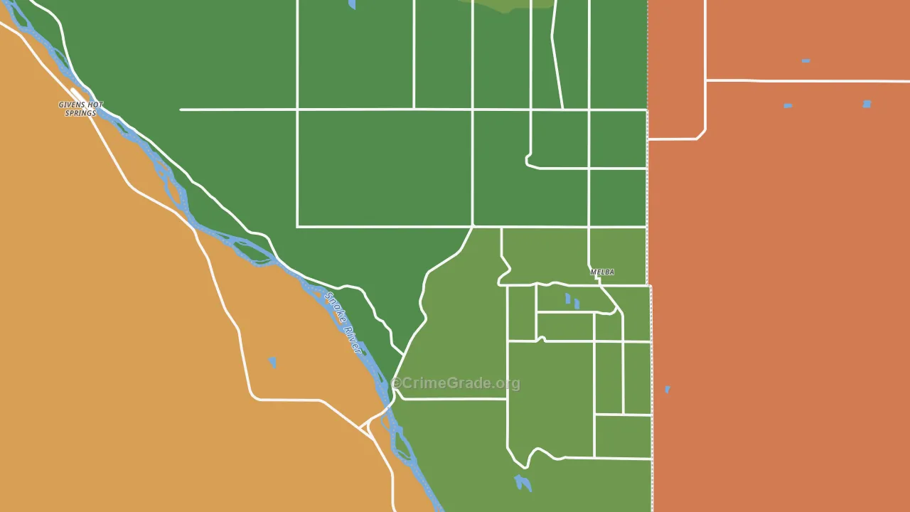 83641, ID Map of Drug-Related Crime Rates