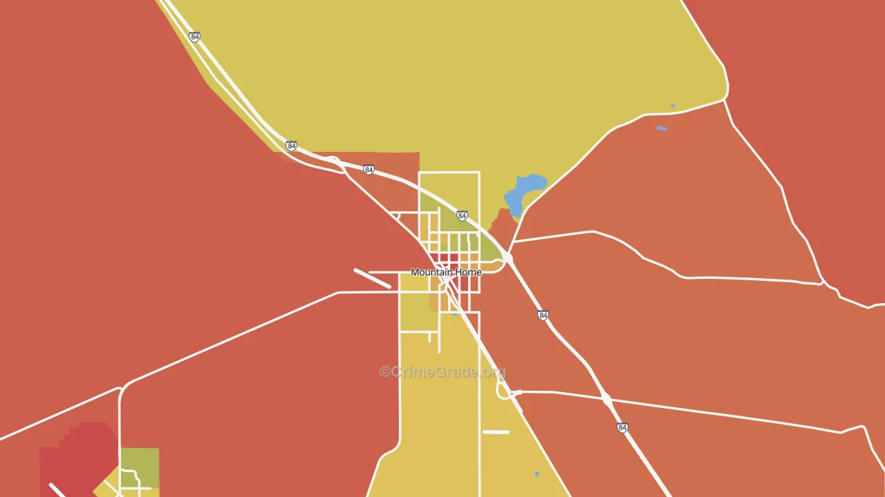 83647, ID Map of Drug-Related Crime Rates