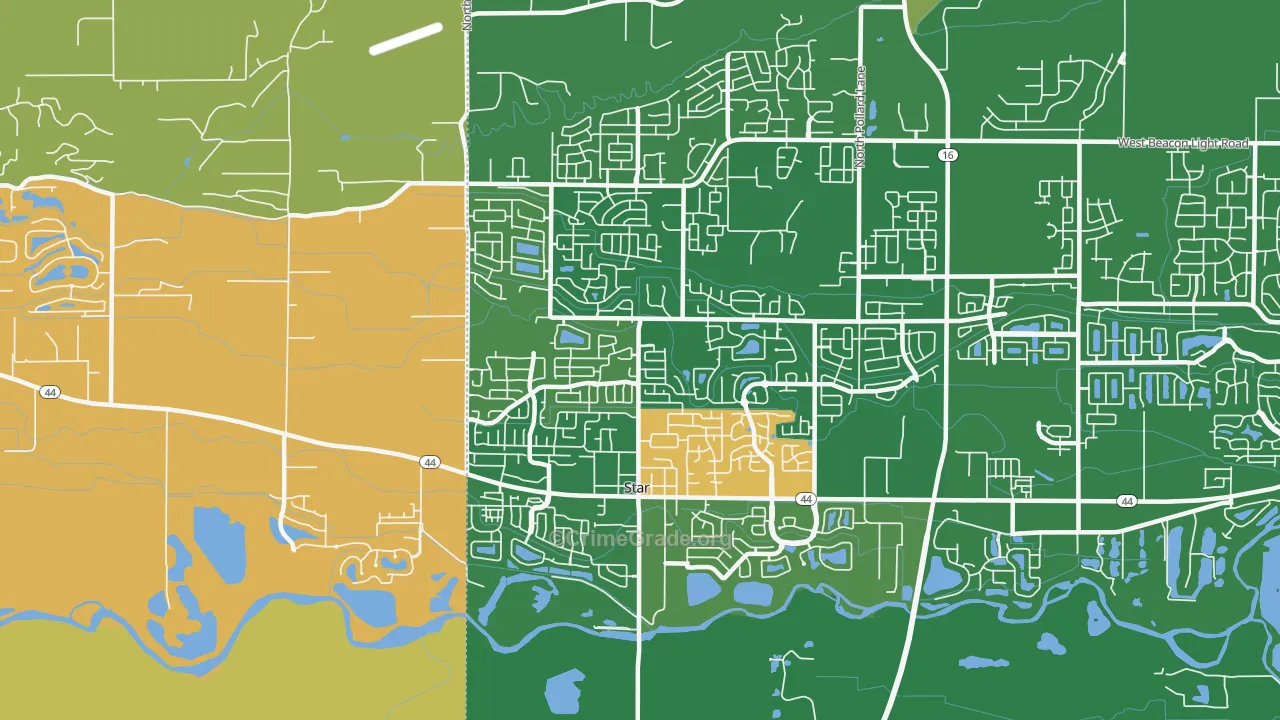 83669, ID Map of Drug-Related Crime Rates