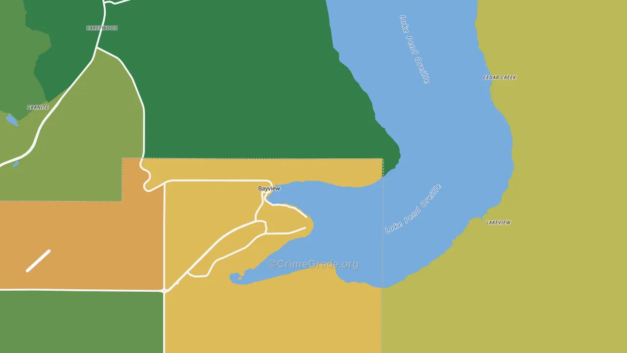 83803, ID Map of Drug-Related Crime Rates