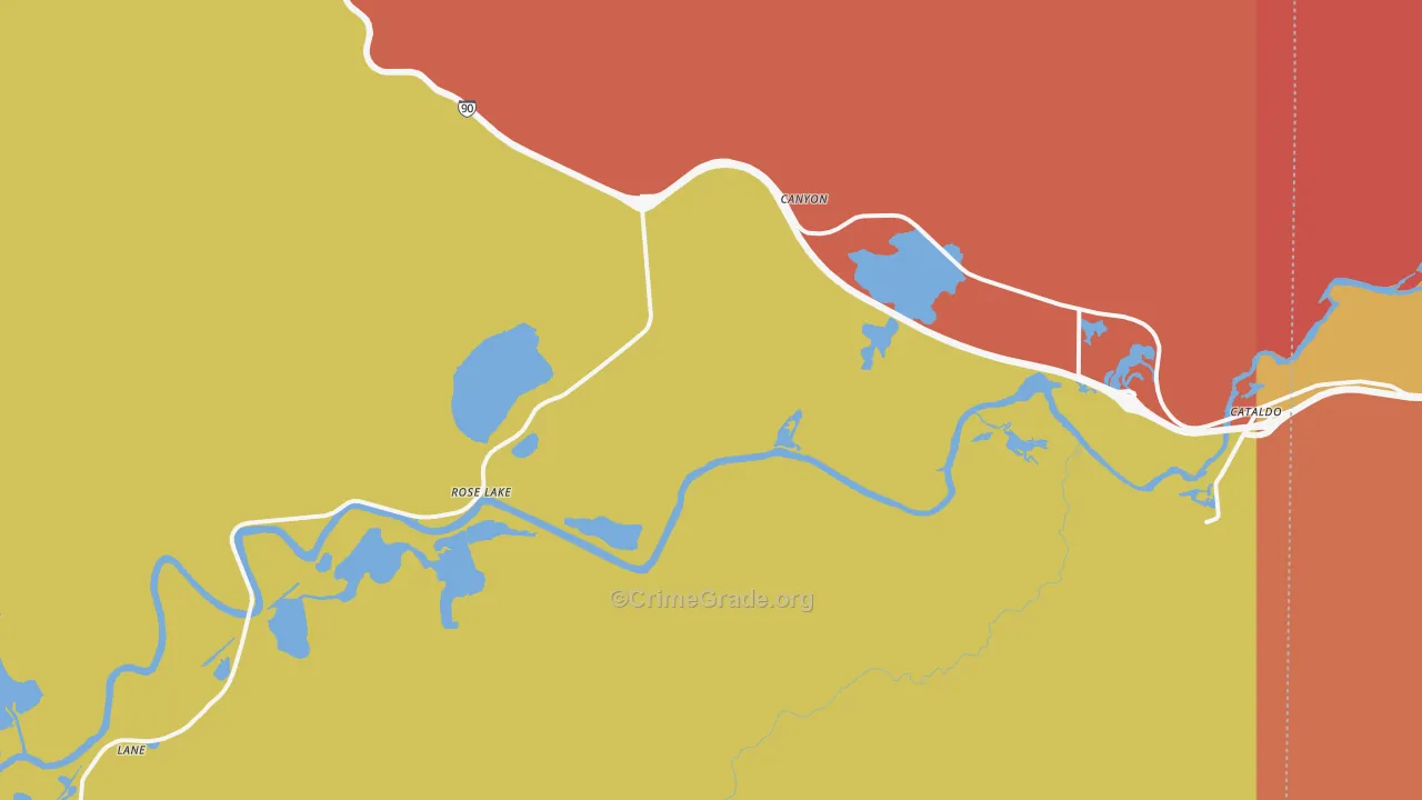 83810, ID Map of Drug-Related Crime Rates