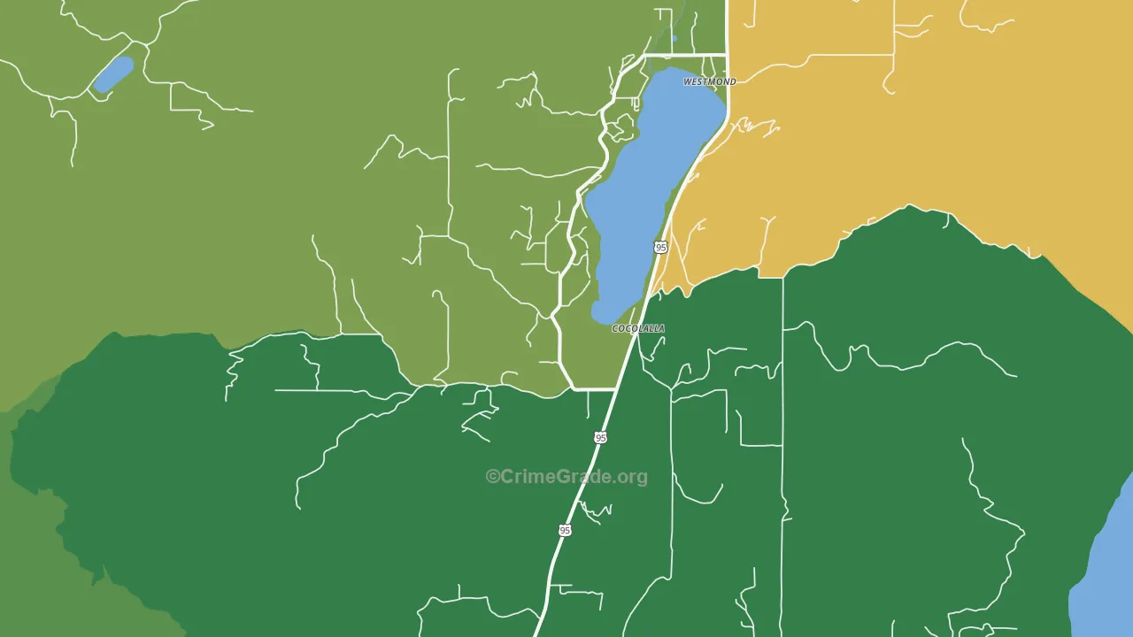 83813, ID Map of Drug-Related Crime Rates