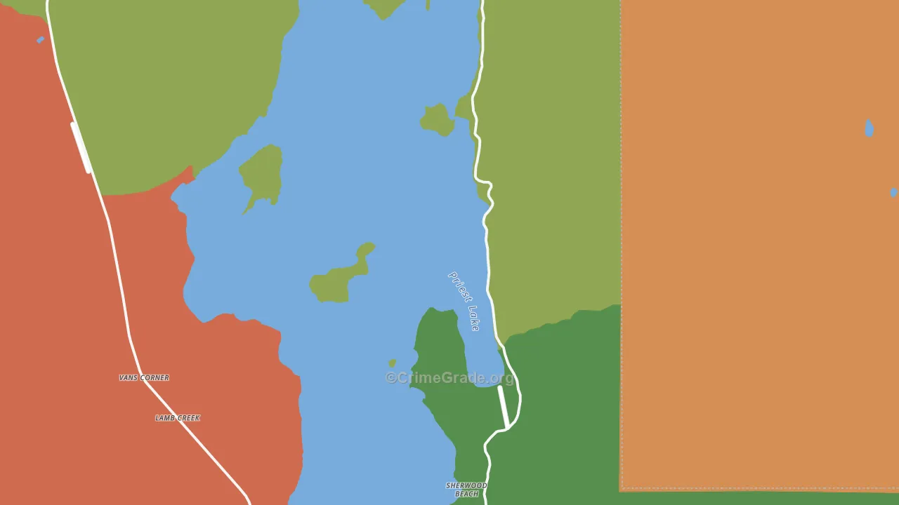 83821, ID Map of Drug-Related Crime Rates