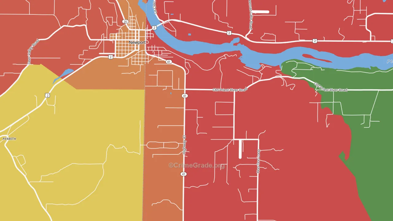83822, ID Map of Drug-Related Crime Rates