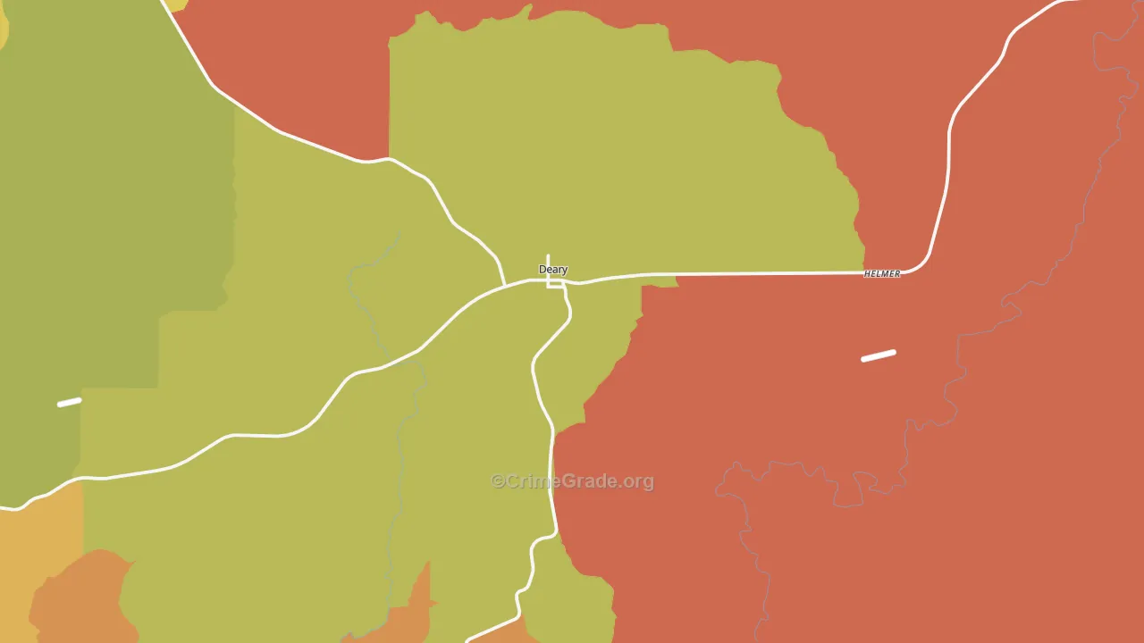 83823, ID Map of Drug-Related Crime Rates