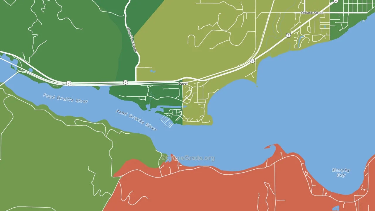 83825, ID Map of Drug-Related Crime Rates