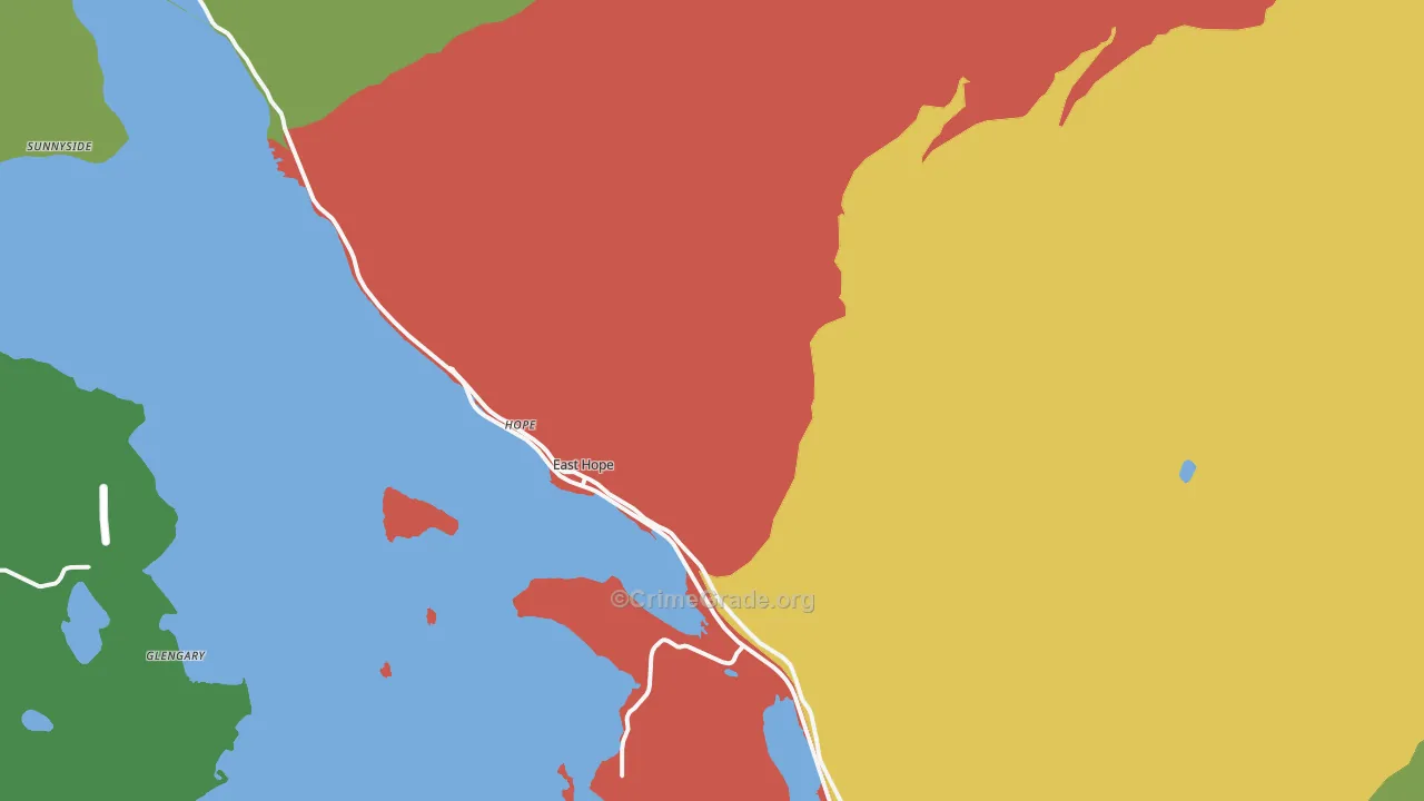 83836, ID Map of Drug-Related Crime Rates