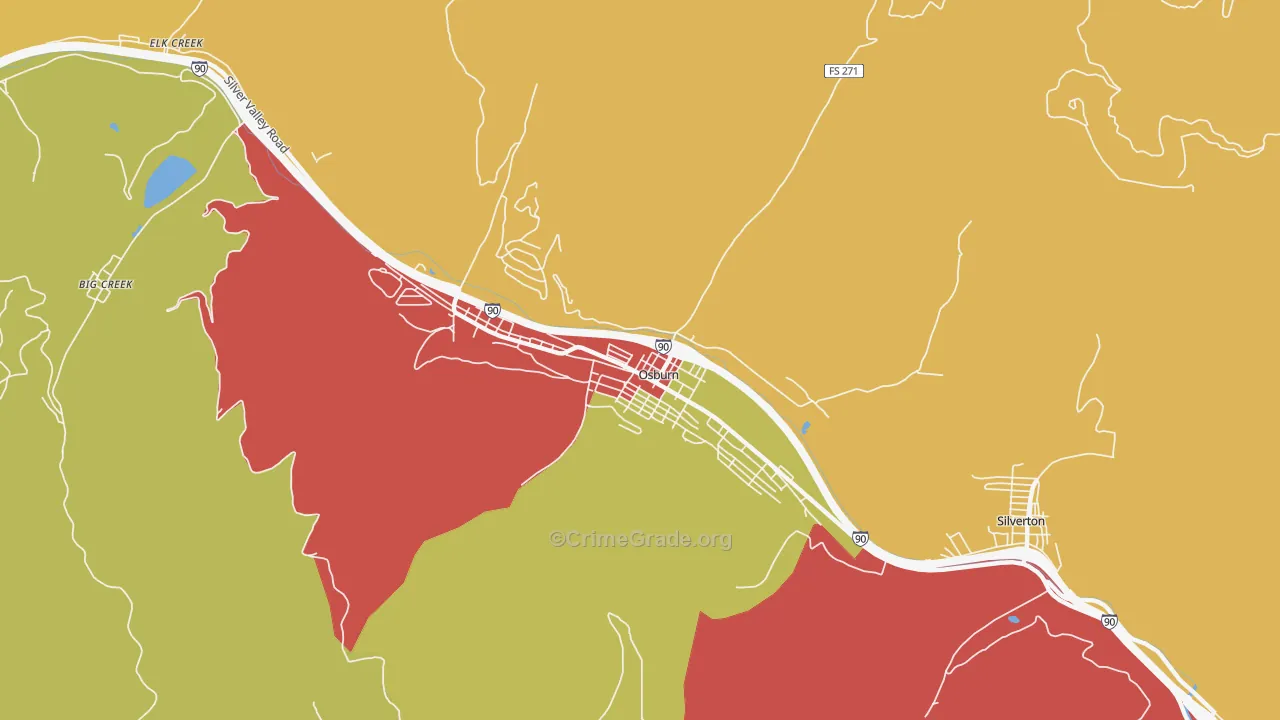 83849, ID Map of Drug-Related Crime Rates
