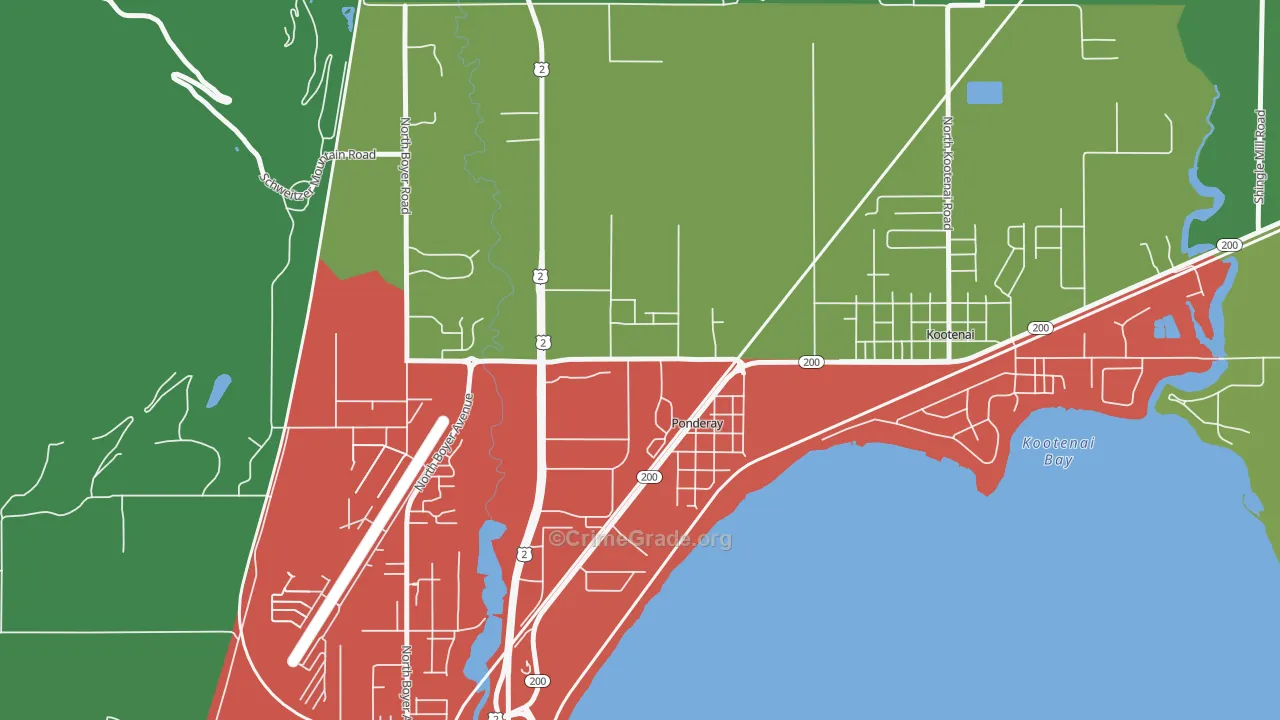 83852, ID Map of Drug-Related Crime Rates
