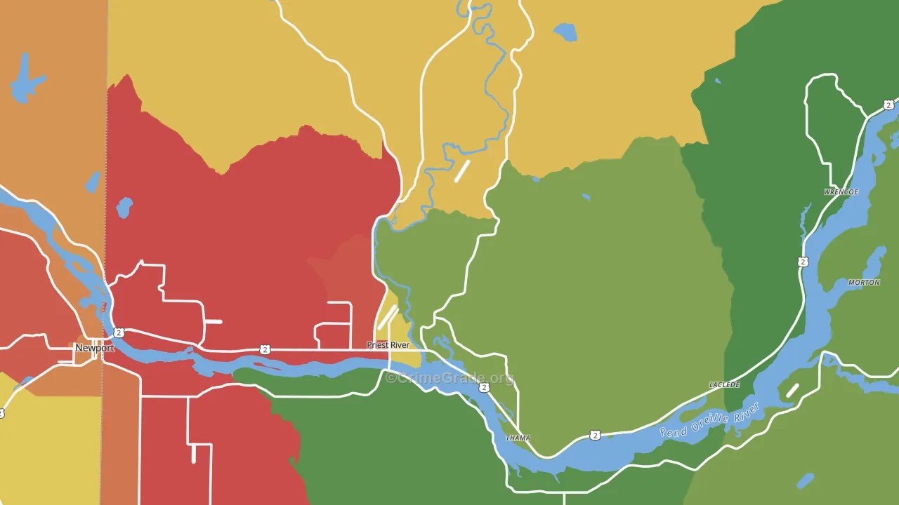 83856, ID Map of Drug-Related Crime Rates