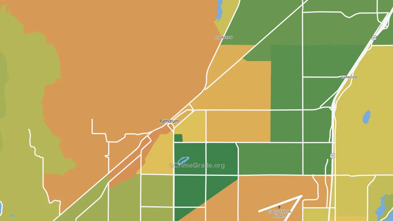83858, ID Map of Drug-Related Crime Rates