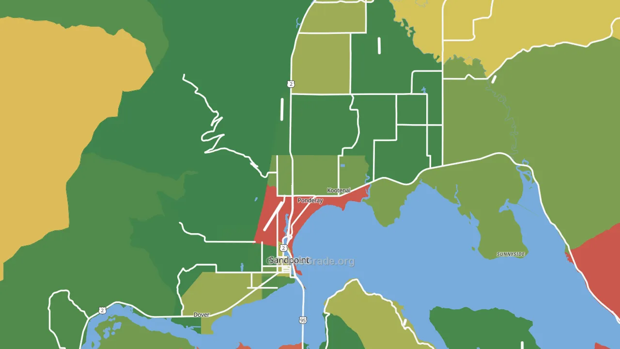 83864, ID Map of Drug-Related Crime Rates