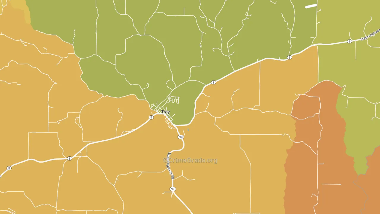 83871, ID Map of Drug-Related Crime Rates