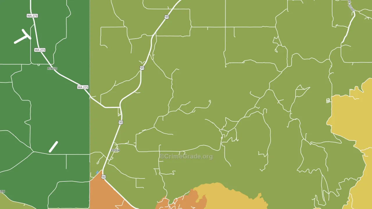 83872, ID Map of Drug-Related Crime Rates