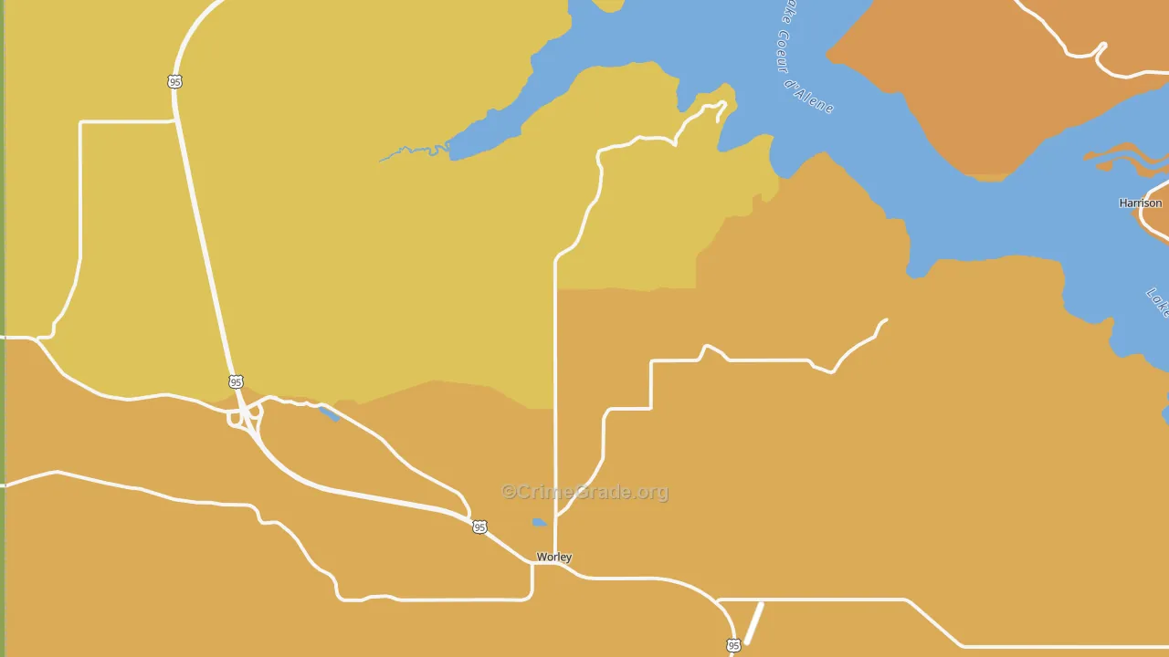83876, ID Map of Drug-Related Crime Rates