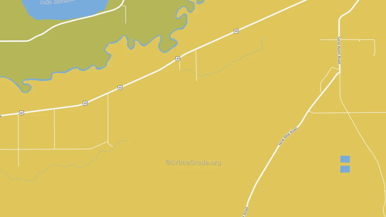 84012, UT Map of Drug-Related Crime Rates