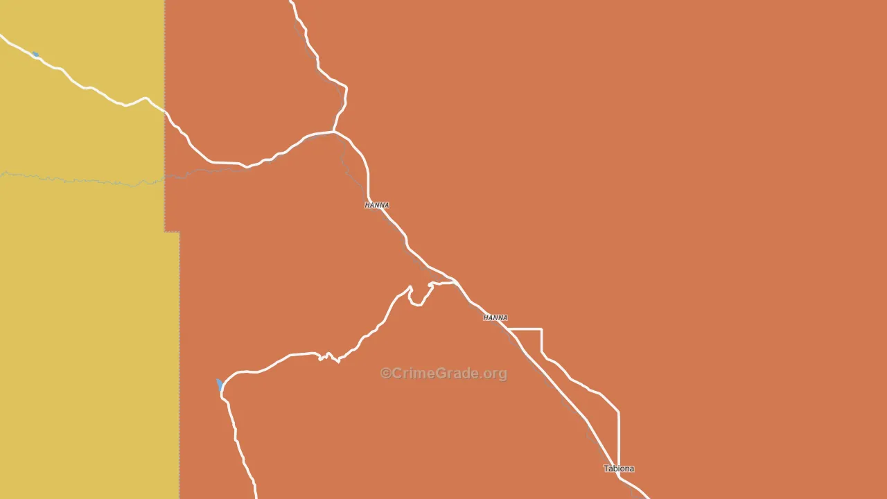 84031, UT Map of Drug-Related Crime Rates