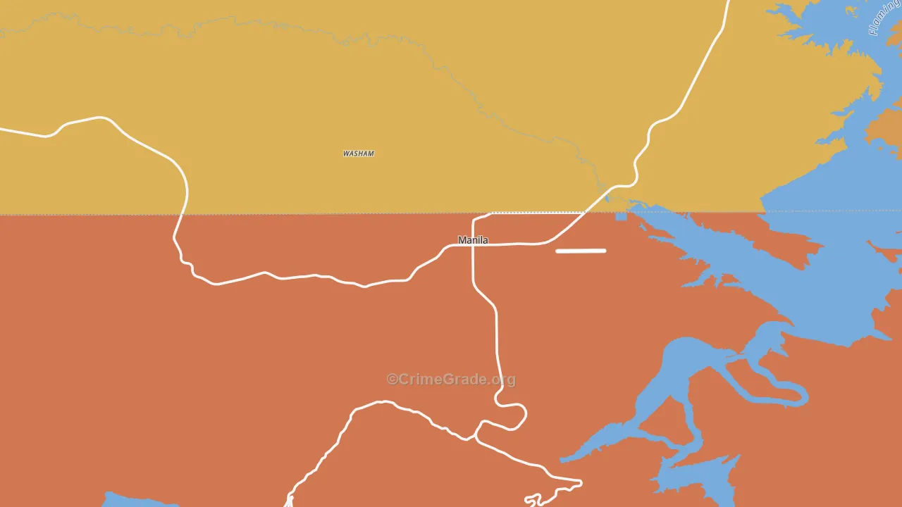 84046, UT Map of Drug-Related Crime Rates
