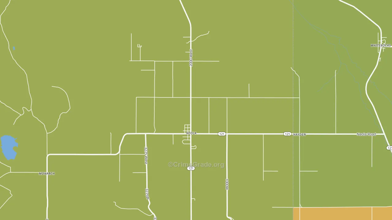 84053, UT Map of Drug-Related Crime Rates