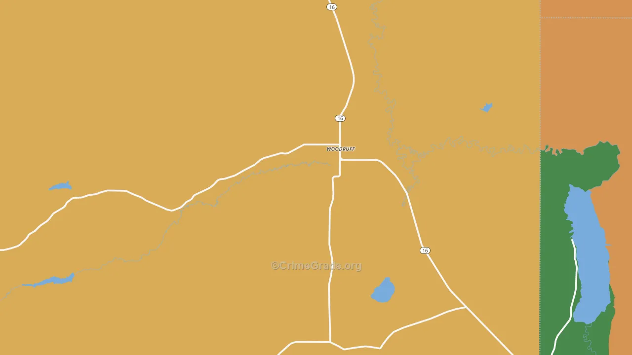 84086, UT Map of Drug-Related Crime Rates