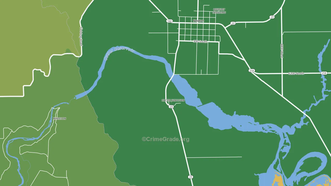 84304, UT Map of Drug-Related Crime Rates