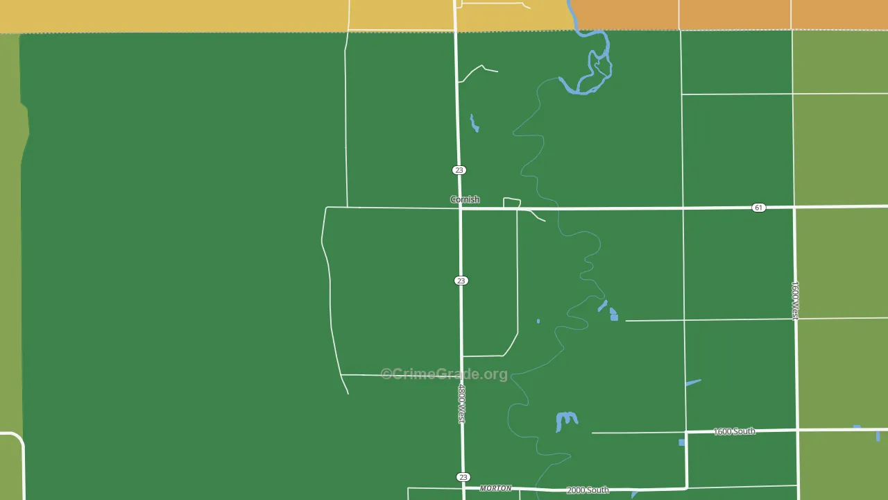 84308, UT Map of Drug-Related Crime Rates