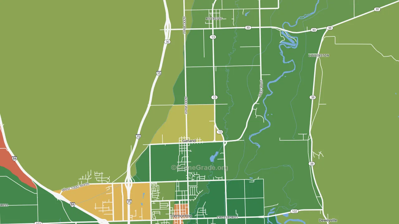 84312, UT Map of Drug-Related Crime Rates