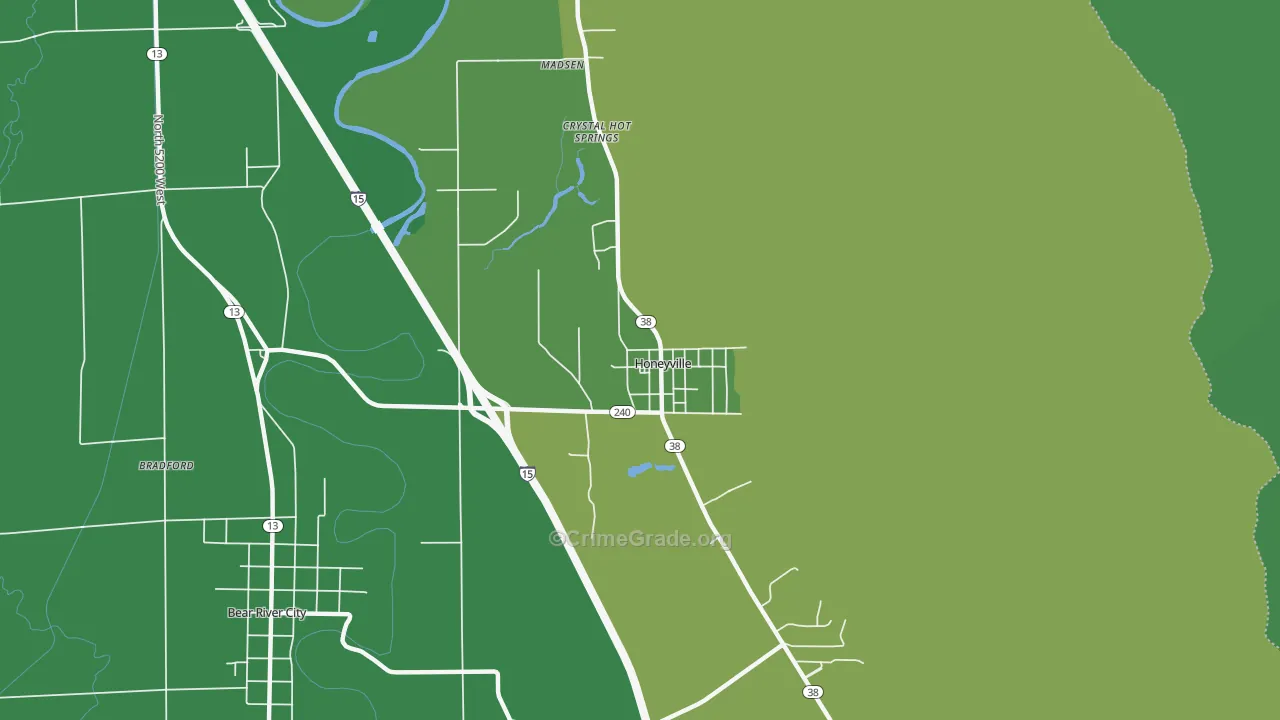 84314, UT Map of Drug-Related Crime Rates