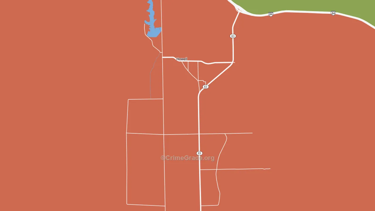 84316, UT Map of Drug-Related Crime Rates