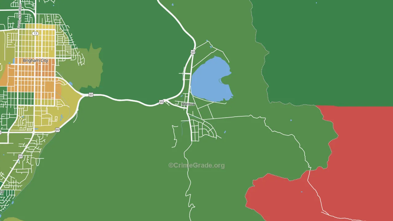 84324, UT Map of Drug-Related Crime Rates
