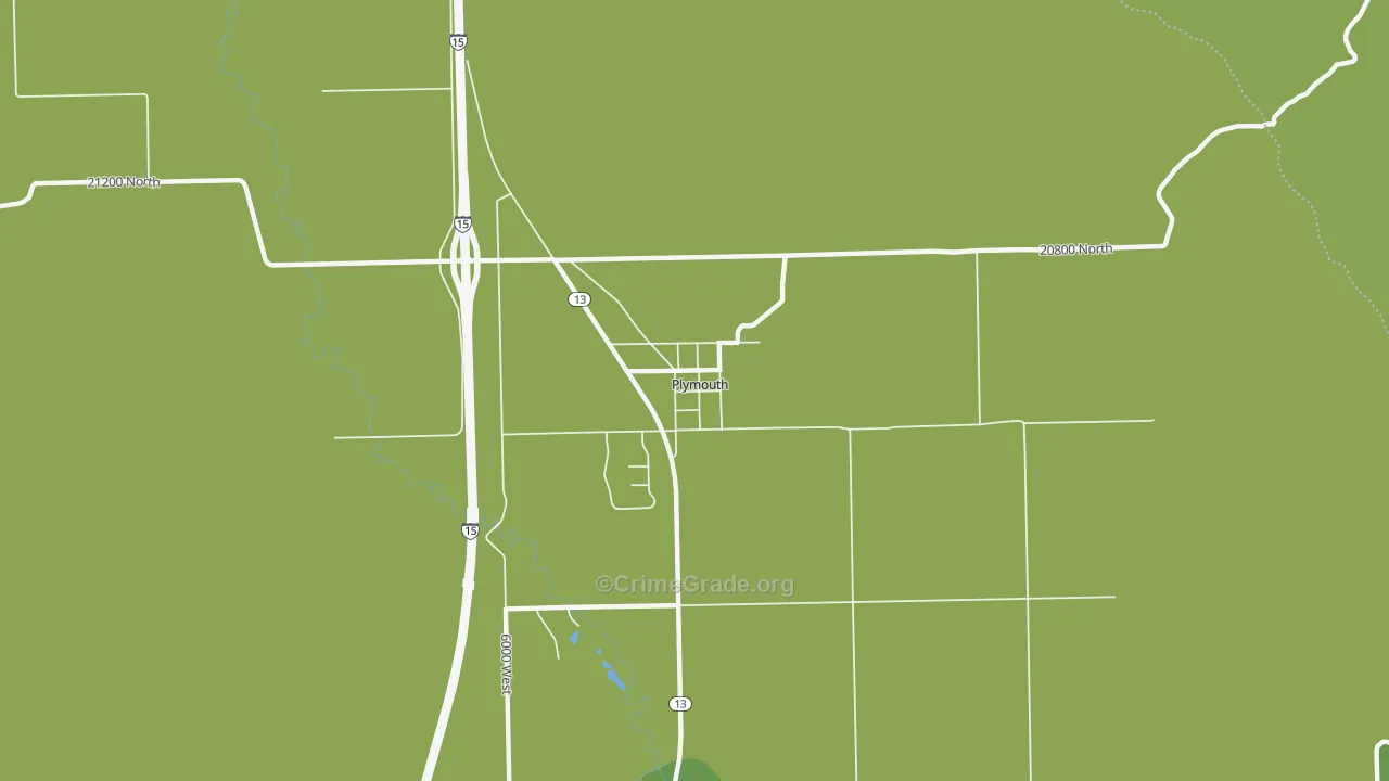 84330, UT Map of Drug-Related Crime Rates