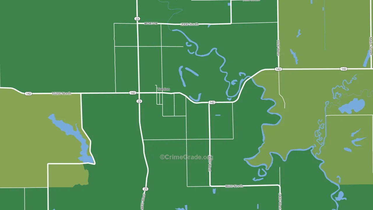 84338, UT Map of Drug-Related Crime Rates