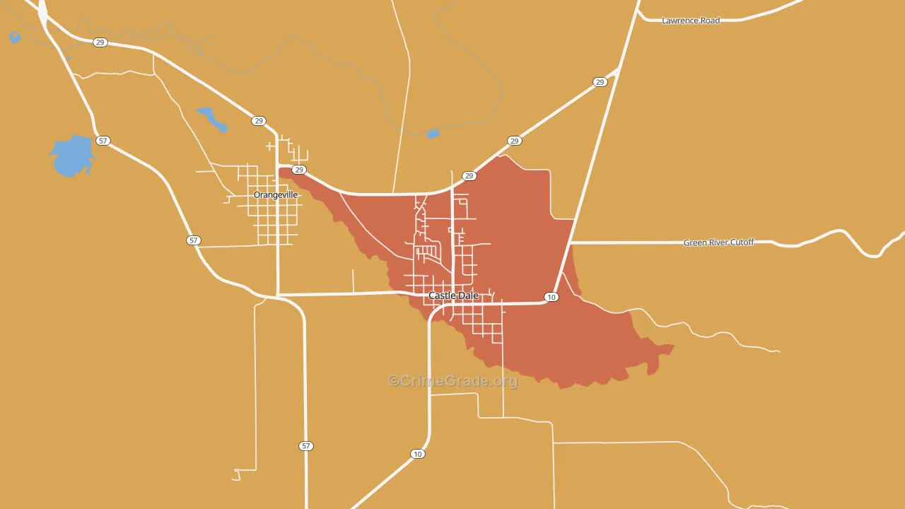 84513, UT Map of Drug-Related Crime Rates