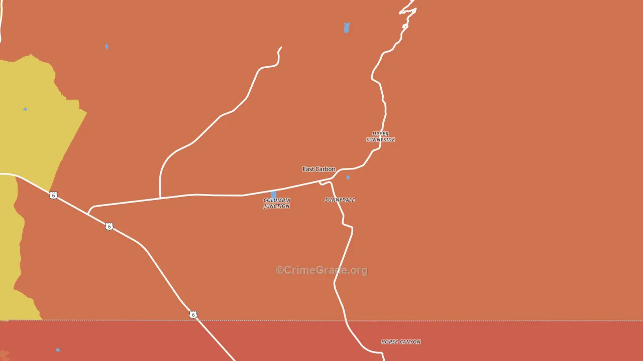 84520, UT Map of Drug-Related Crime Rates