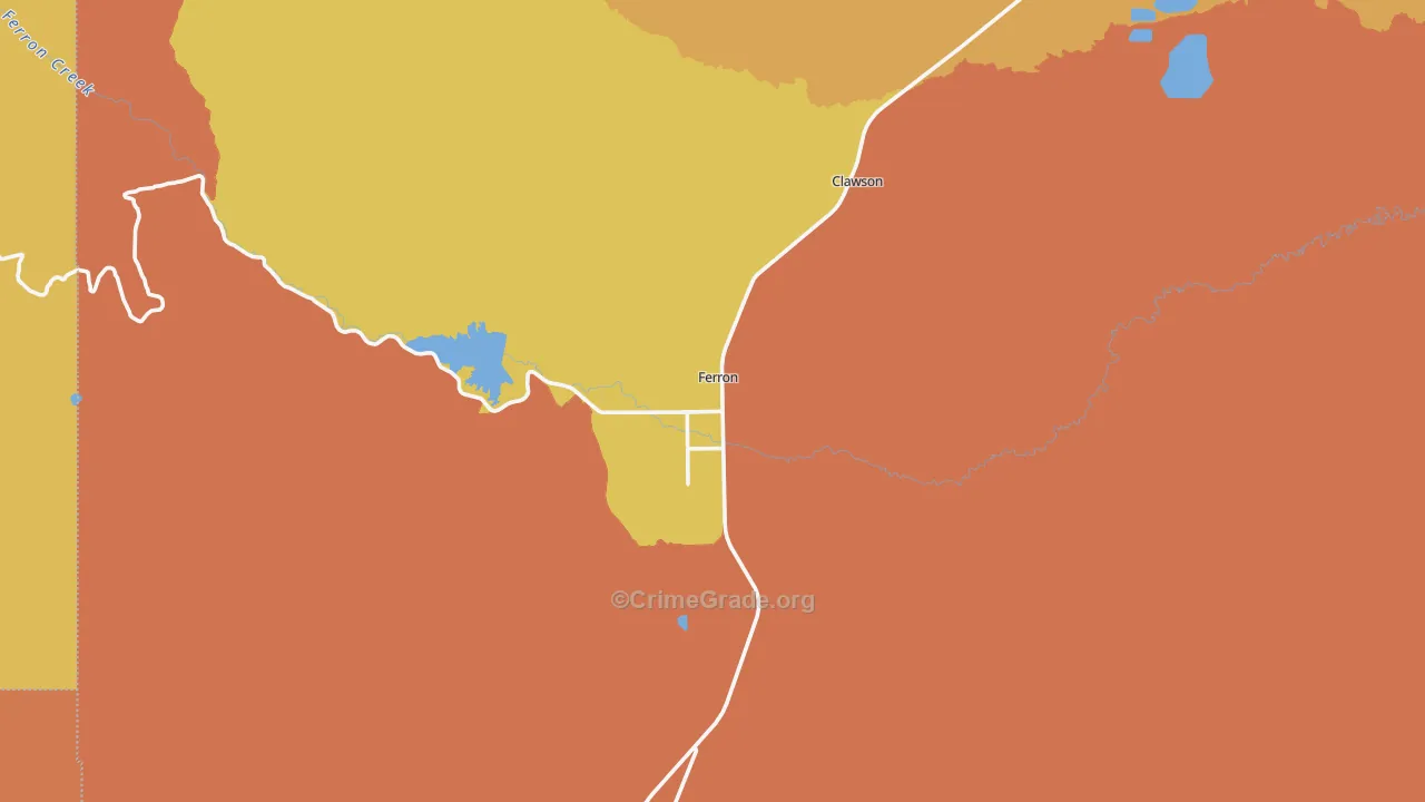 84523, UT Map of Drug-Related Crime Rates
