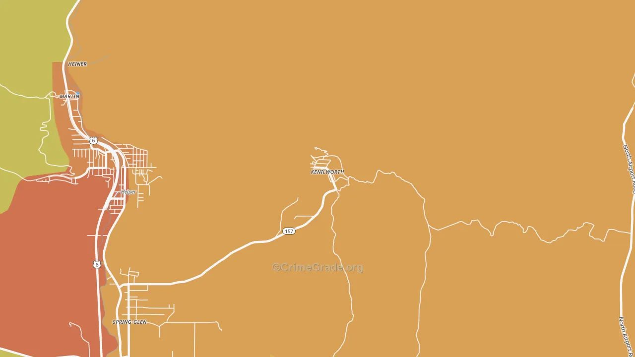 84529, UT Map of Drug-Related Crime Rates