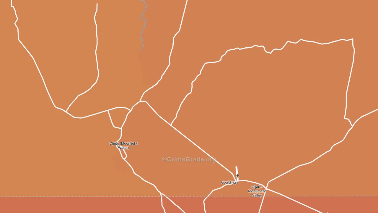 84536, UT Map of Drug-Related Crime Rates