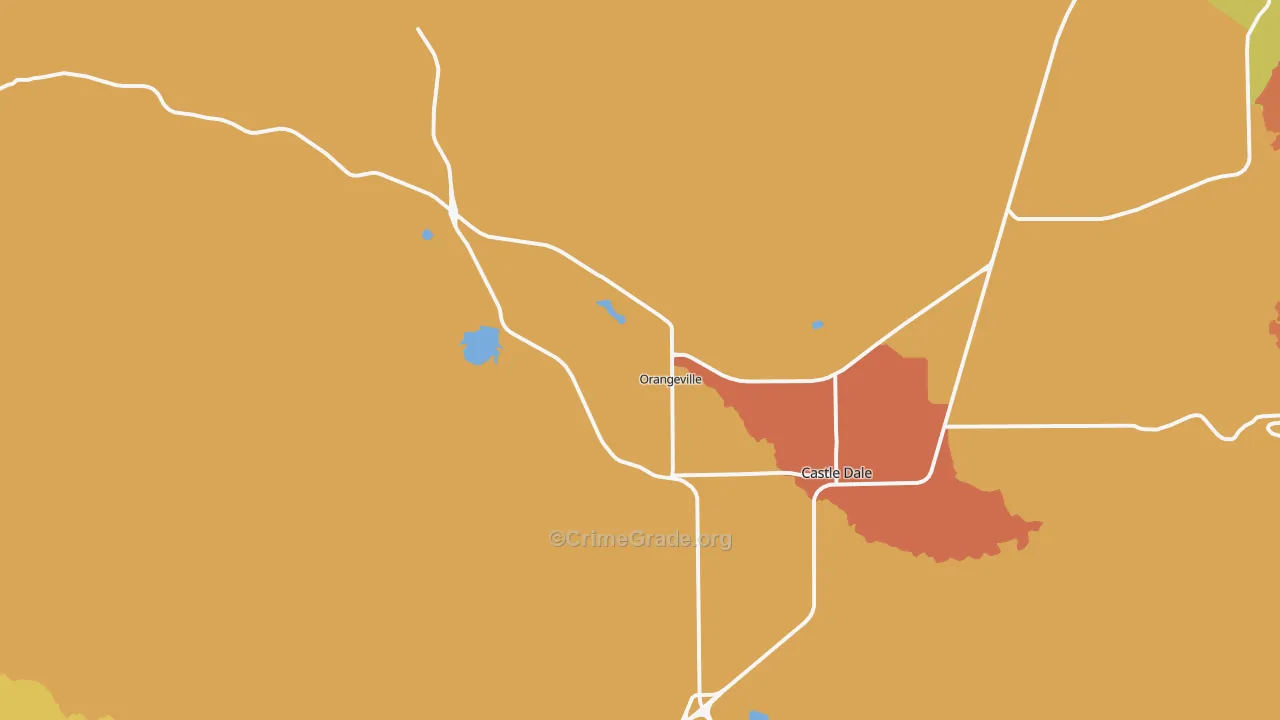 84537, UT Map of Drug-Related Crime Rates