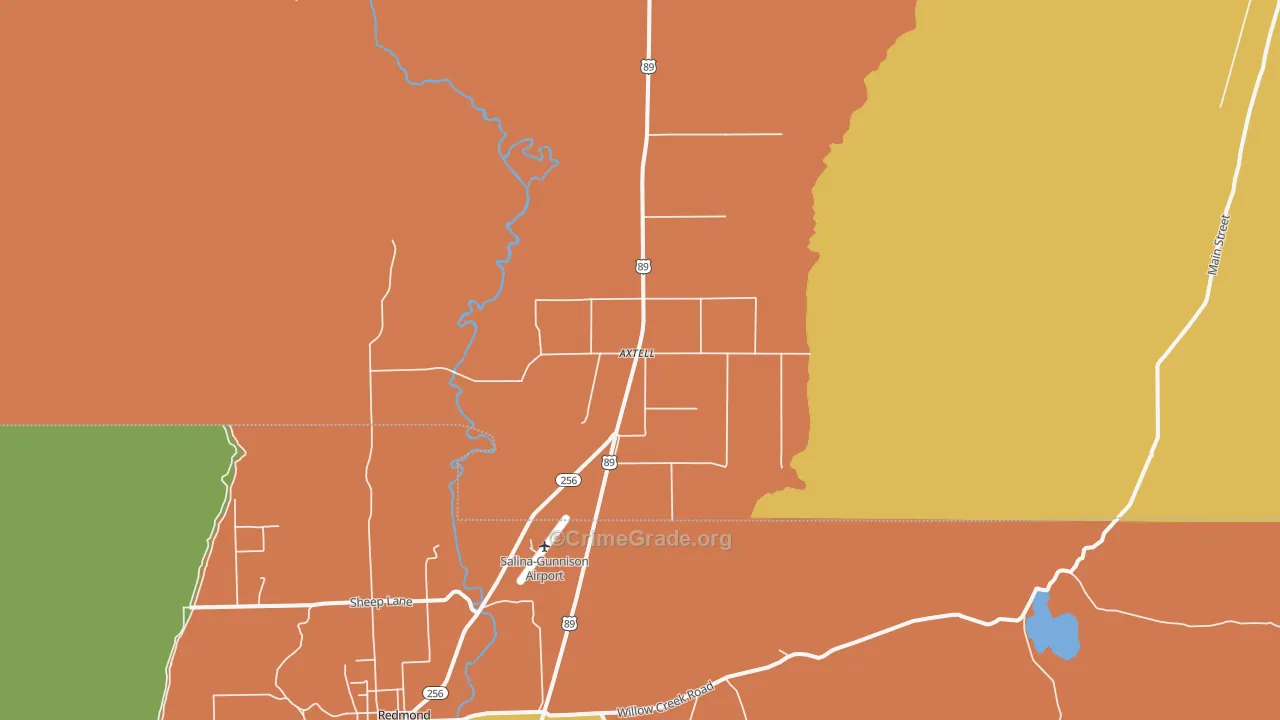 84621, UT Map of Drug-Related Crime Rates