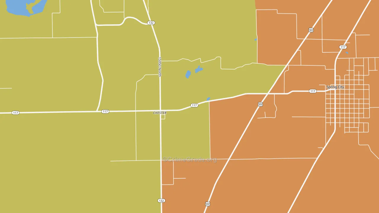 84623, UT Map of Drug-Related Crime Rates