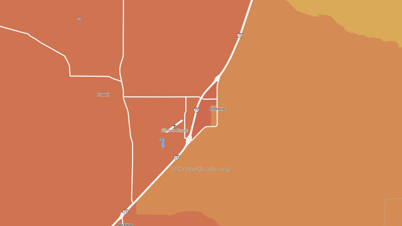 84631, UT Map of Drug-Related Crime Rates