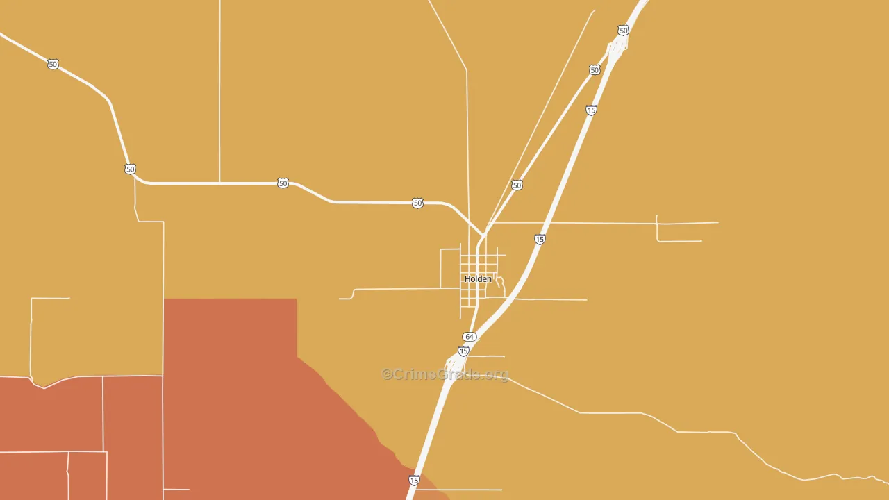 84636, UT Map of Drug-Related Crime Rates